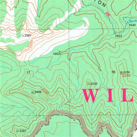 Dark Canyon Wilderness Manti-La Sal National Forest 2006 Map by US ...