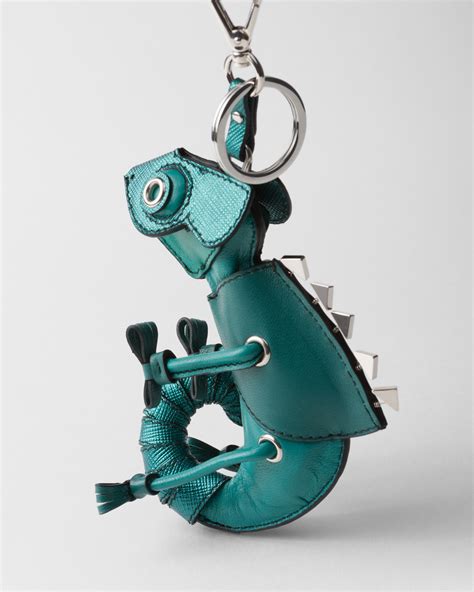 Absinthe Leather Bag Charm | PRADA