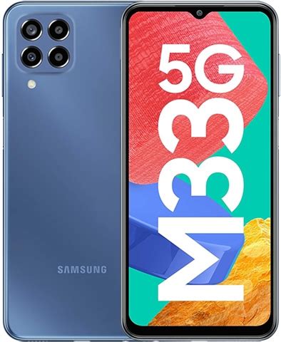 Samsung Galaxy M33 5G Dual Sim (8GB+128GB) Deep Ocean Blue, VoLTE A ...