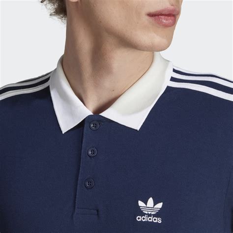 adidas Polo 3-Stripes Adicolor Classics - Azul | adidas AO