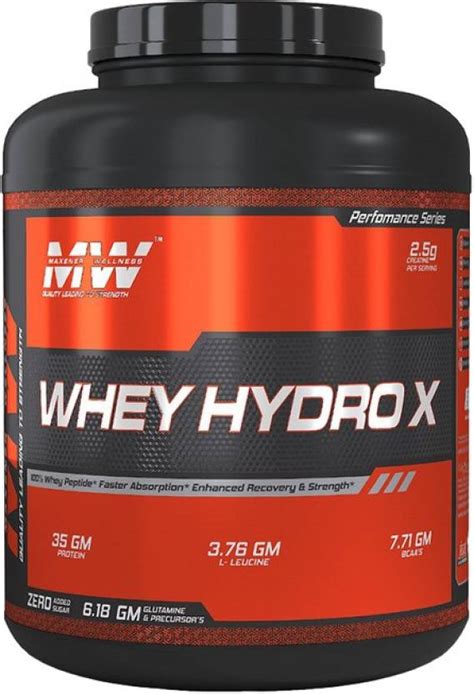 Maxener Wellness Whey Hydro X Whey Protein Price in India - Buy Maxener ...