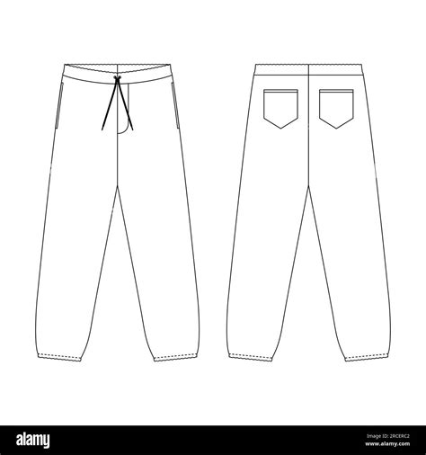 Sweatpants Outline