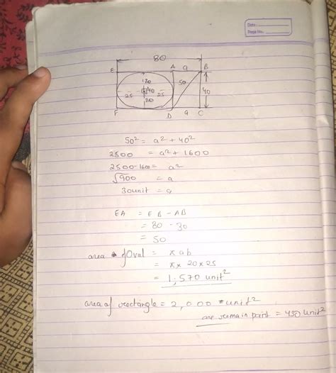 explain this area of shaded region - Brainly.in