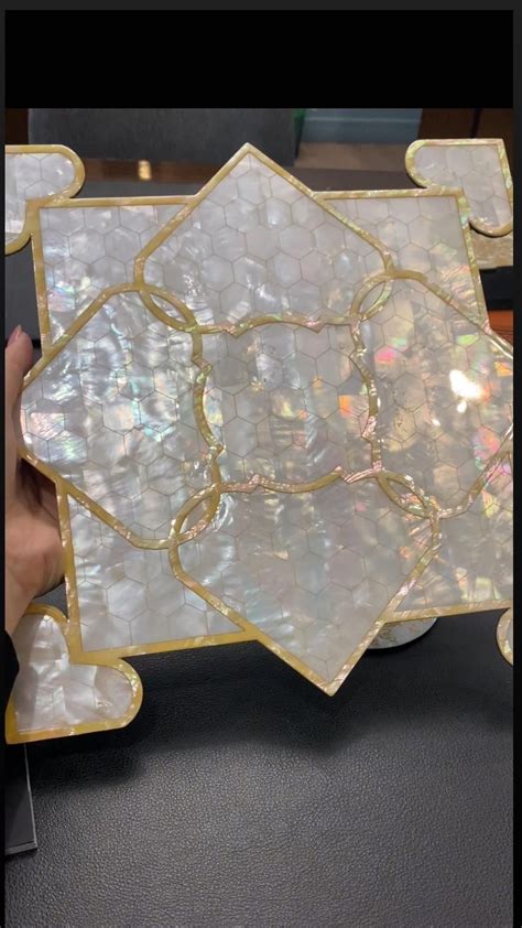 Luxury Mother-of-Pearl Floor Inserts