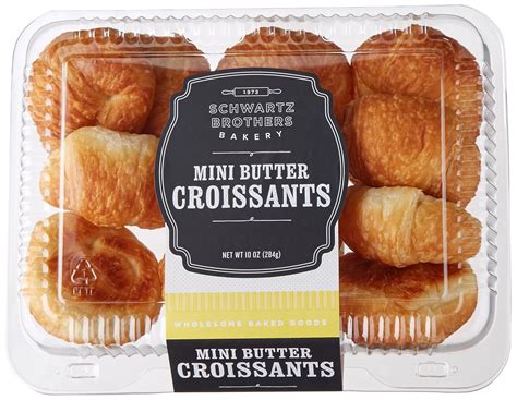 Amazon.com: Schwartz Brothers Bakery, All Butter Croissant Cocktail ...