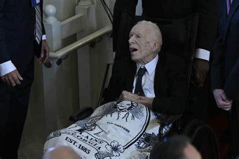 Jimmy Carter not awake every day, 15 months into hospice | American ...