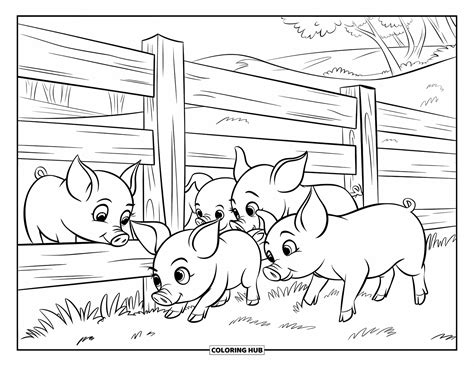 135+ Farm Coloring Pages for Kids & Adults (Free Printable PDFs)