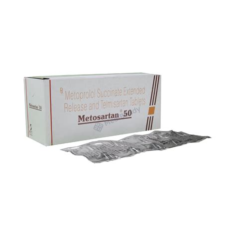 Metosartan 50 Tablet ER: Price, Uses, Side Effects & How to Use - MediBuddy