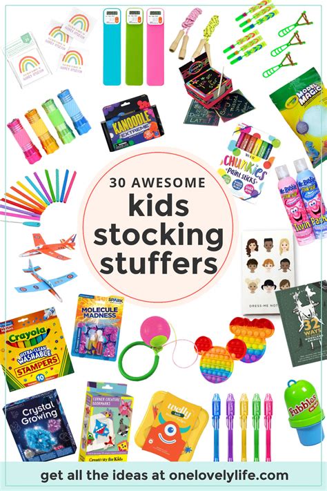 Fun Kids' Stocking Stuffers • One Lovely Life