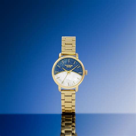 Buy Online Sonata Poze Quartz Analog Mother of Pearl Dial Golden Metal ...
