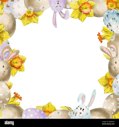 Easter Flowers Borders Clip Art Flower Border Clipart Stock