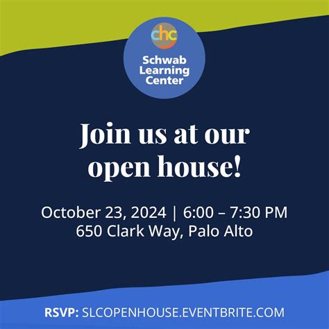 Join us! CHC's Schwab Learning Center welcomes you to our open house ...