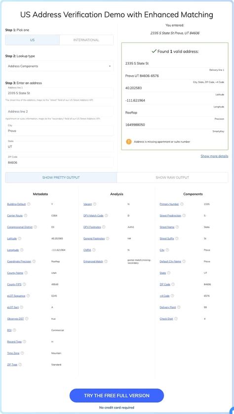 Image result for Smarty Us Address Verification Tutorial