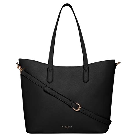 Buy Black Daffodil Tote Bag Online - Accessorize India