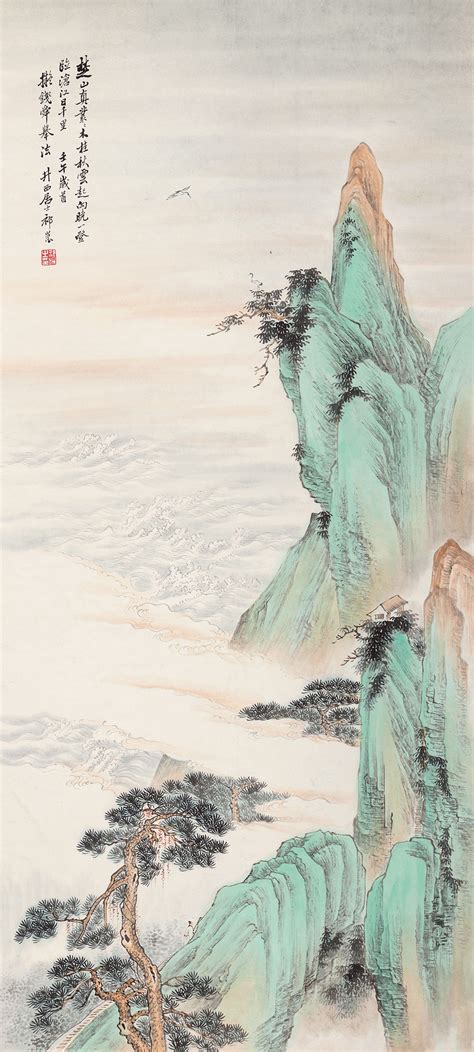 行到水穷处 坐看云起时：姚鸣京的山水画 - 中国书画网