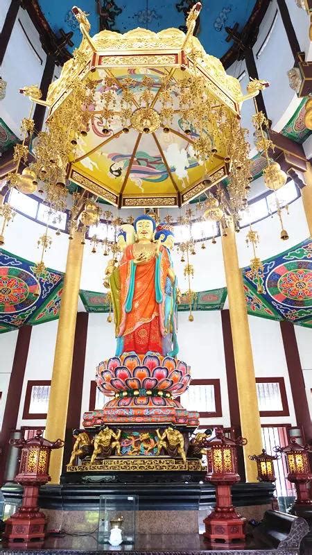 南宁青秀山观音禅寺庙,青秀山禅,南宁青秀山灯展_大山谷图库