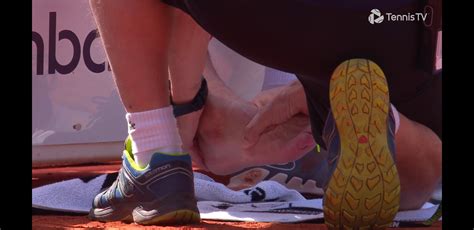 Carlos Alcaraz's feet