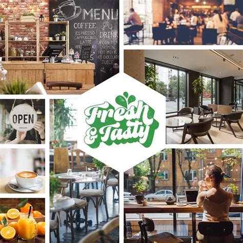 Mood Board for Cafe Restaurant | Freelancer