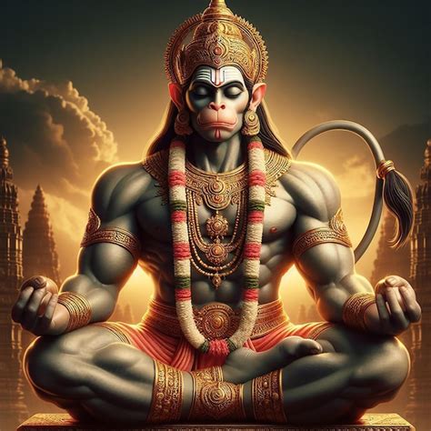 Photo jay shri ramhappy hanuman jayanti generator by ai | Premium AI ...