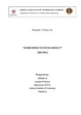 Embedded System - 18EC62 - VTU - Studocu