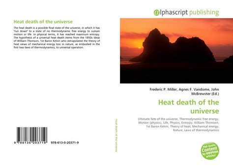 Heat death of the universe, 978-613-0-20371-9, 6130203713 ,9786130203719