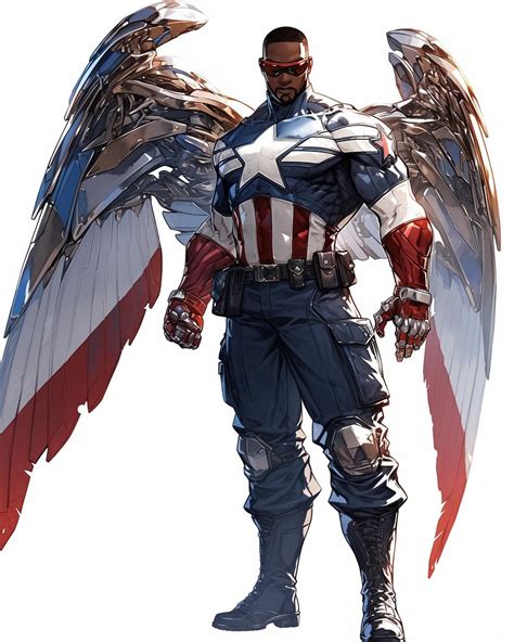 @kaptaincoca on Instagram: "Sam Wilson AKA The Falcon AKA Captain ...