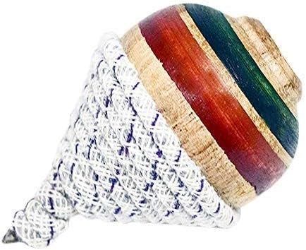 Buy EZUK™ Traditional Wooden Spinning Tops lattoo/bambaram/buguri ...