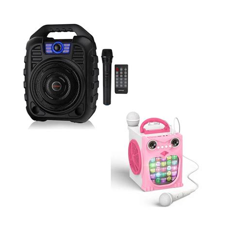 Buy EARISE T26 Portable Karaoke Machine with Wireless Microphone + K25P ...