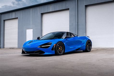 Blue And Black Make For The Perfect McLaren 720S Spider | Carscoops
