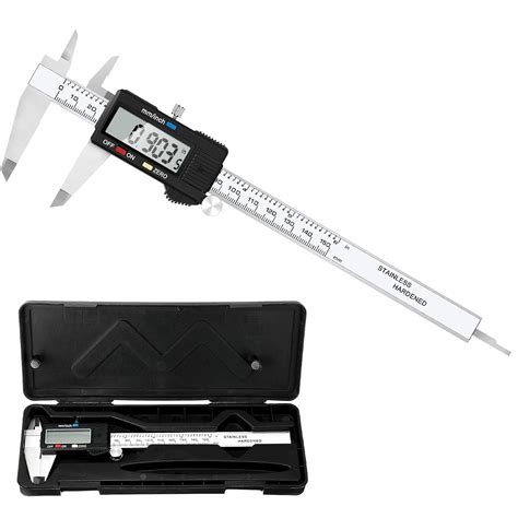 Simhevn Electronic Digital Caliper Measuring Tool, Stainless Steel ...