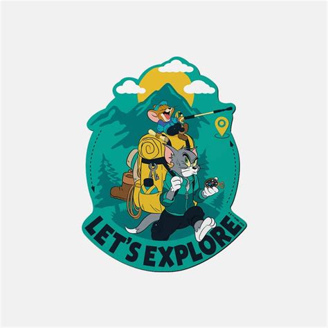 Buy Tom And Jerry - The Explorers Fridge Magnet - The Peppy Store ...