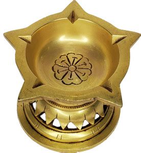 DecorTwist Diya Brass Small Size Deepak Pooja Brass Diya Brass For Puja ...