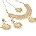 Buy Shining Diva Gold Plated Kundan Pearl Traditional Necklace Set with ...