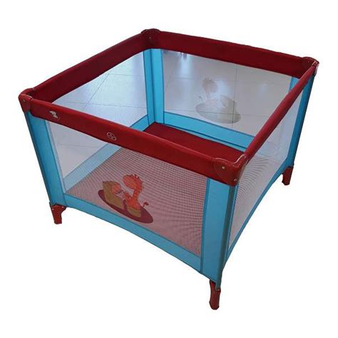 Ogradica Baby Bear Origin Plava-Crvena 8073M | Volim svoj dom