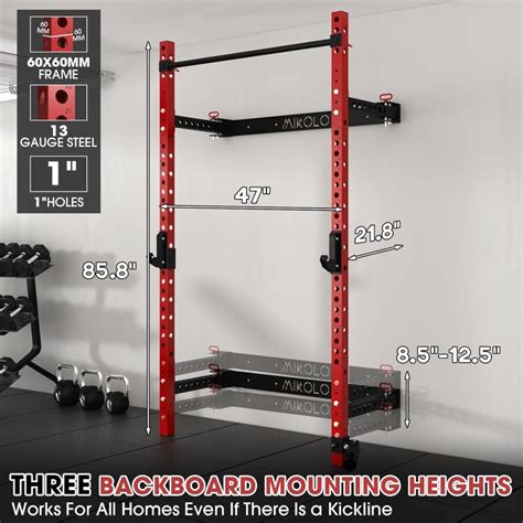 Mikolo Folding Wall Mounted Squat Rack Review