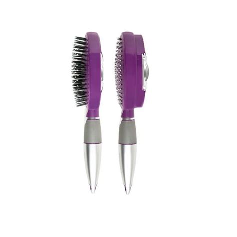 Buy Qwik Clean Self Cleaning Hair Brush - Easy Clean Retractable ...