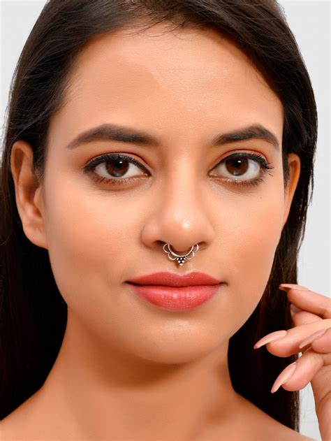 Buy Latest Septum Nose Pins Designs Online at Best Price in India ...