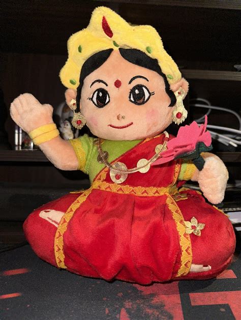 Mantra Chanting Devi Lakshmi Plush Toy - Lakshmi Toys | Panda's Box