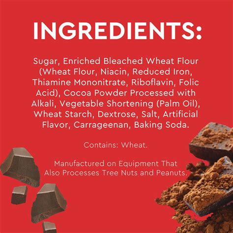 Duncan Hines Brownie Mix, Chewy Fudge, Family Size-Ingredients