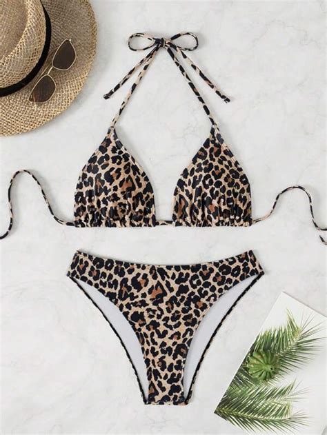 Leopard Print Bikinis | SHEIN EUR