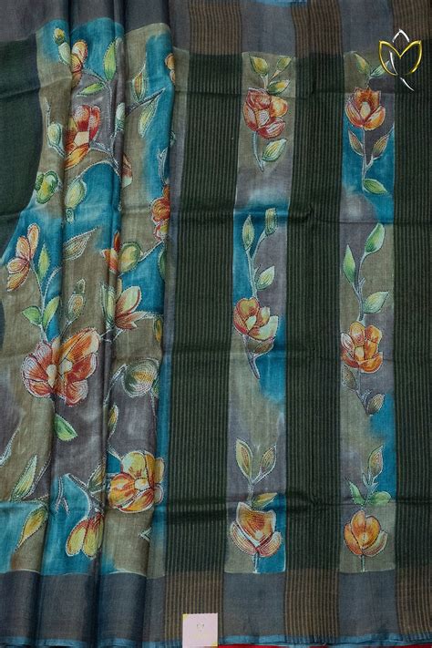 Pure Tussar - Elephant Grey – Moksha Couture