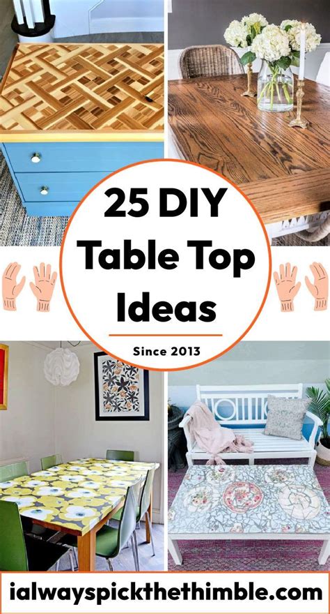 Image result for Table Toppers DIY