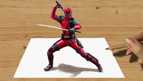Image result for Deadpool Speed Drawing