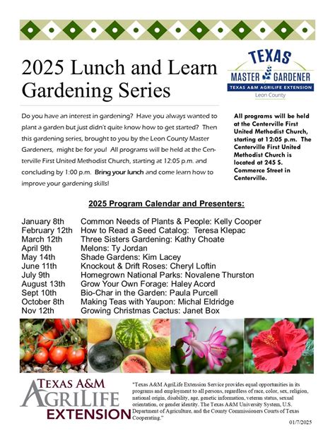 Lunch and Learn Gardening Series: How to Read a Seed Catalog ...