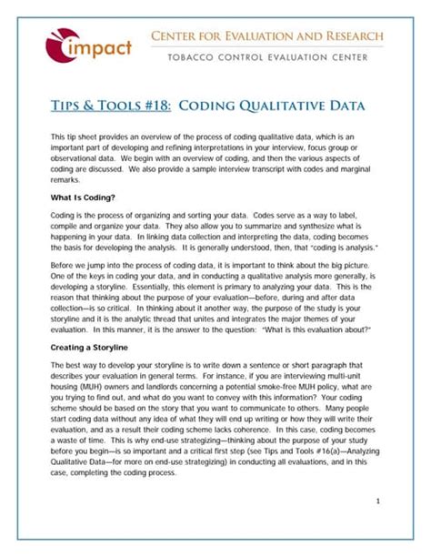 Image result for How to Code Qualitative Data
