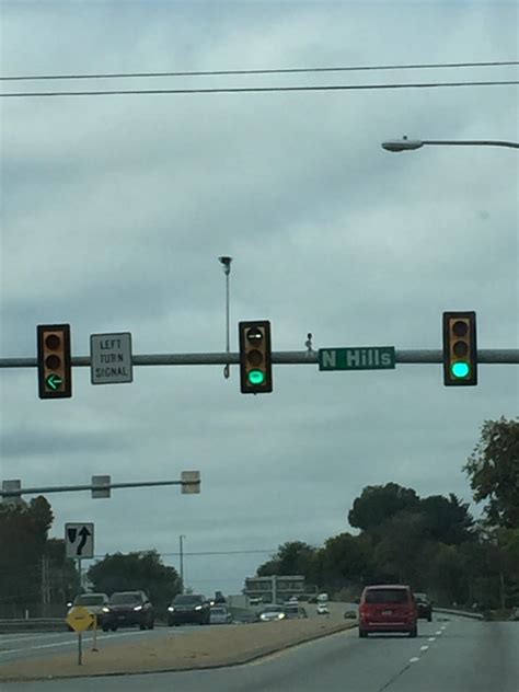 What is this blinking white light on the top light of this traffic ...