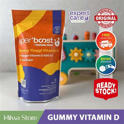 Jual EXPERT BOOST VITAMIN D GUMMY VIT D3 ANAK DAYA TAHAN TUBUH EXPERT CARE | Shopee Indonesia