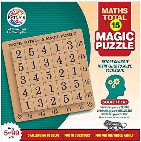 Buy Ratna'S Ratnas Magic Puzzle Maths Total 15-Kids Online at Low ...
