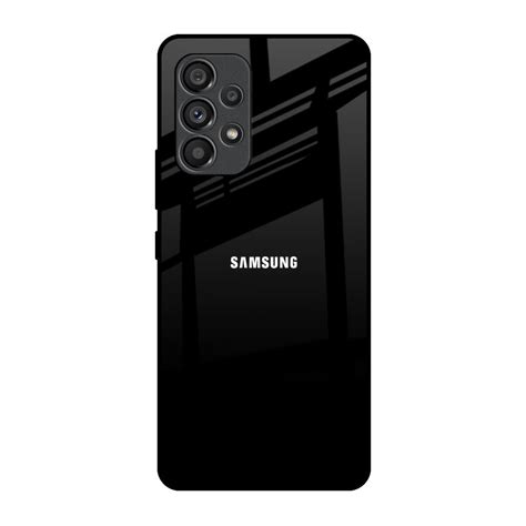 Jet Black Samsung Galaxy A53 5G Glass Back Cover - Flat 35% Off On ...