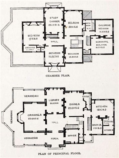 Small Victorian Plantation House Plan